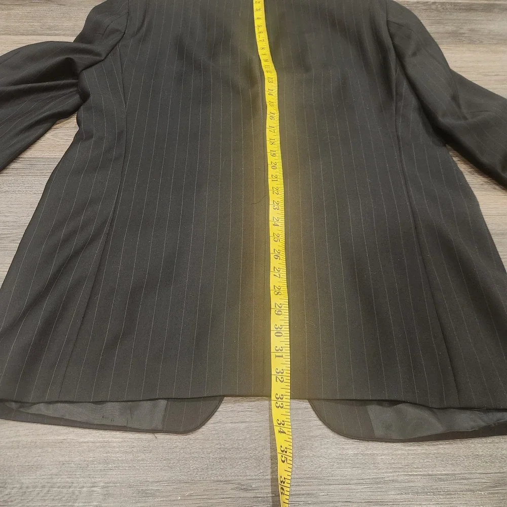 Ralph lauren Pinstripe Blazer Business Suit Jacket Formal‎ Career Coat 41L